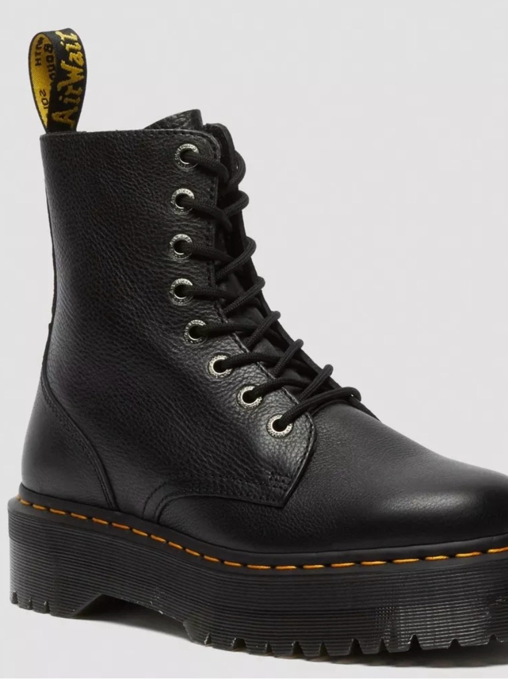 Dr. Martens Pisa Platform Lace-Up Boots - Jason III - Women Size 9